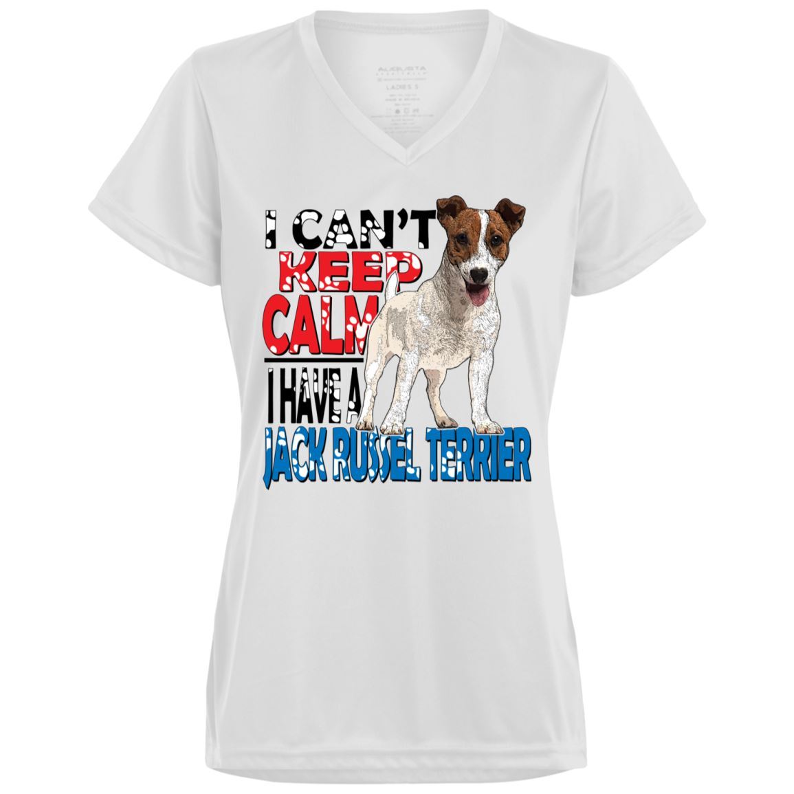 Jack Russel Ladies Wicking T Shirt