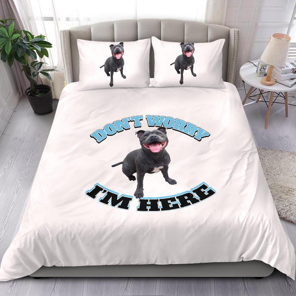 Beautiful Bedding Sets - With Your Own Dogs Photo On It! - 4 Terriers Only