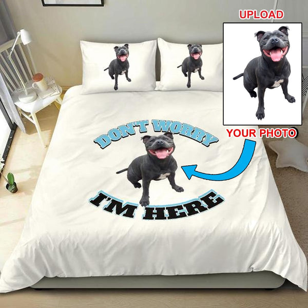 Beautiful Bedding Sets - With Your Own Dogs Photo On It! - 4 Terriers Only