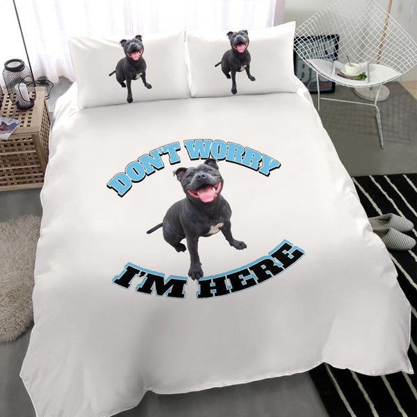 Beautiful Bedding Sets - With Your Own Dogs Photo On It! - 4 Terriers Only