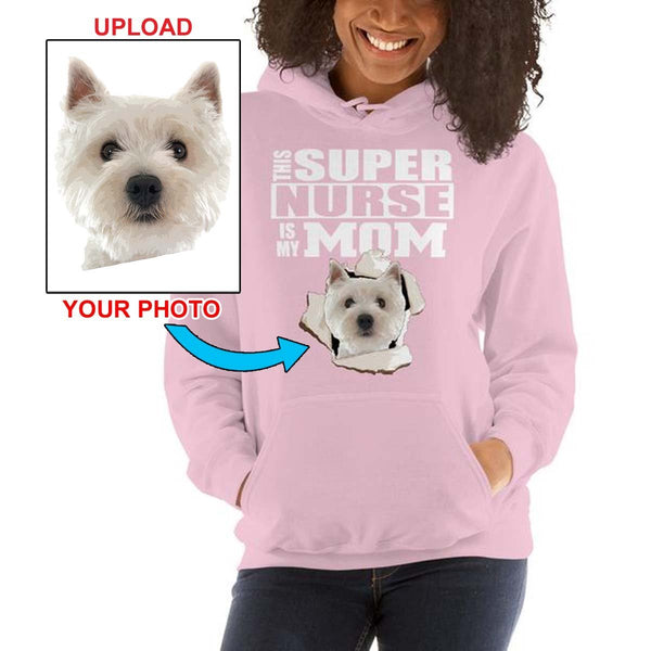 Custom Print Your Hoodie - With Your Dogs Photo Printed On It! - 4 Terriers Only