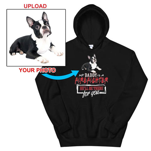 Custom Print Your Hoodie - With Your Dogs Photo Printed On It! - 4 Terriers Only