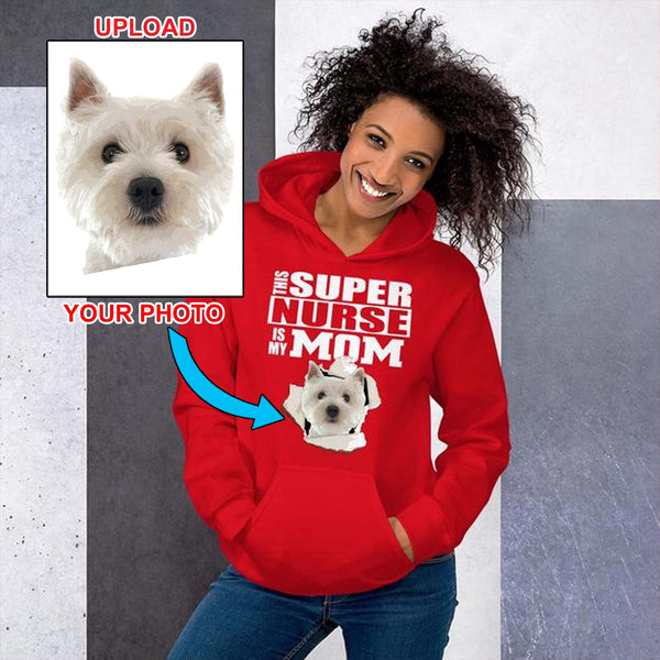 Custom Print Your Hoodie - With Your Dogs Photo Printed On It! - 4 Terriers Only