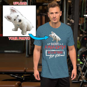 Custom Print Your T-Shirt - With Your Dogs Photo Printed On It! - 4 Terriers Only