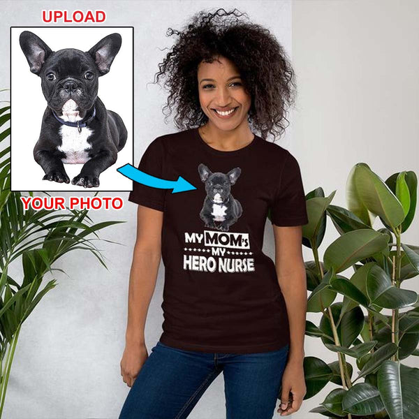 Custom Print Your T-Shirt - With Your Dogs Photo Printed On It! - 4 Terriers Only