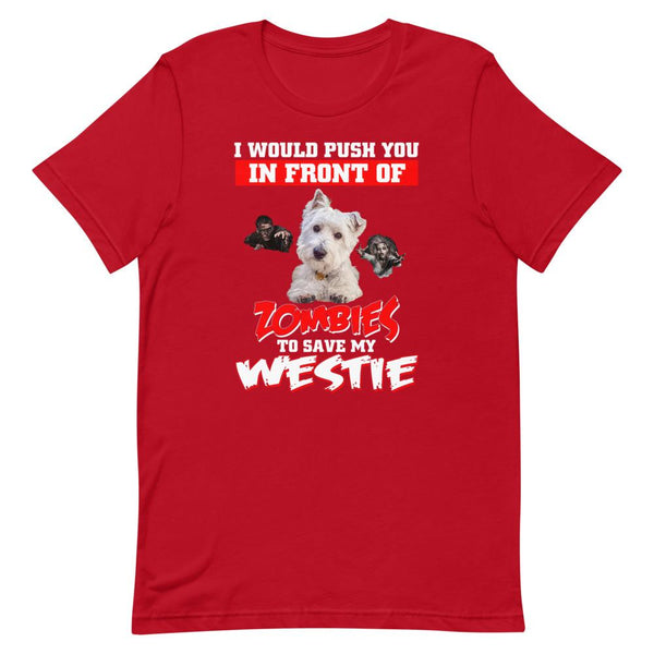 Custom Print Your T Shirt - With Your Dogs Photo Printed On It! - 4 Terriers Only