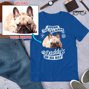 Custom Print Your T-Shirt - With Your Dogs Photo Printed On It! - 4 Terriers Only