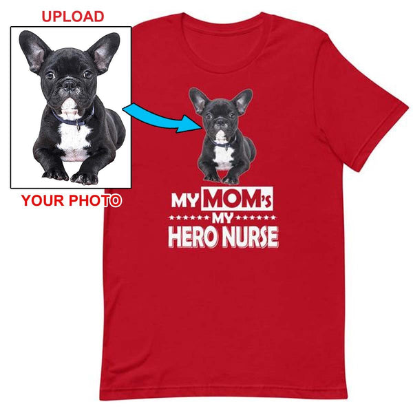 Custom Print Your T-Shirt - With Your Dogs Photo Printed On It! - 4 Terriers Only