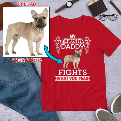 Custom Print Your T-Shirt - With Your Dogs Photo Printed On It! - 4 Terriers Only