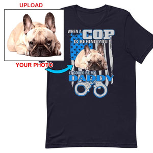 Custom Print Your T-Shirt - With Your Dogs Photo Printed On It! - 4 Terriers Only