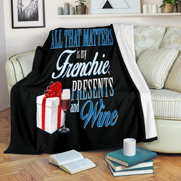 Fantastic New Custom Made Love Your Frenchie Blankets - 4 Terriers Only