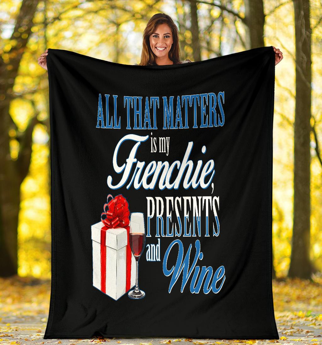 Fantastic New Custom Made Love Your Frenchie Blankets - 4 Terriers Only