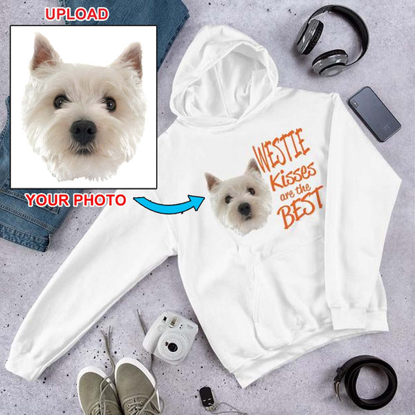 Fantastic Quality Hoodie - Featuring Your Own Dog! - 4 Terriers Only