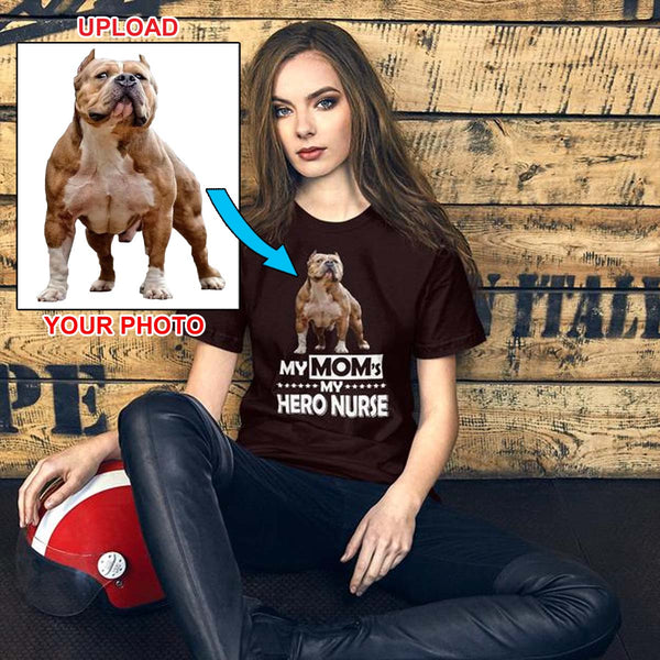 Fantastic Quality T-Shirt - Featuring Your Own Dog! - 4 Terriers Only