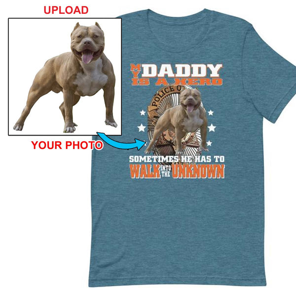 Fantastic Quality T-Shirt - Featuring Your Own Dog! - 4 Terriers Only