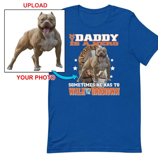 Fantastic Quality T-Shirt - Featuring Your Own Dog! - 4 Terriers Only