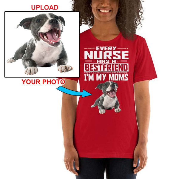 Have Your New T-Shirt With Your Own Dogs Photo Printed On It! - 4 Terriers Only