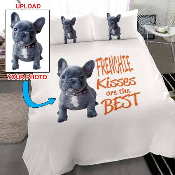 Have Your Own Dogs Photo Printed On This Stunning Bed Set - 4 Terriers Only