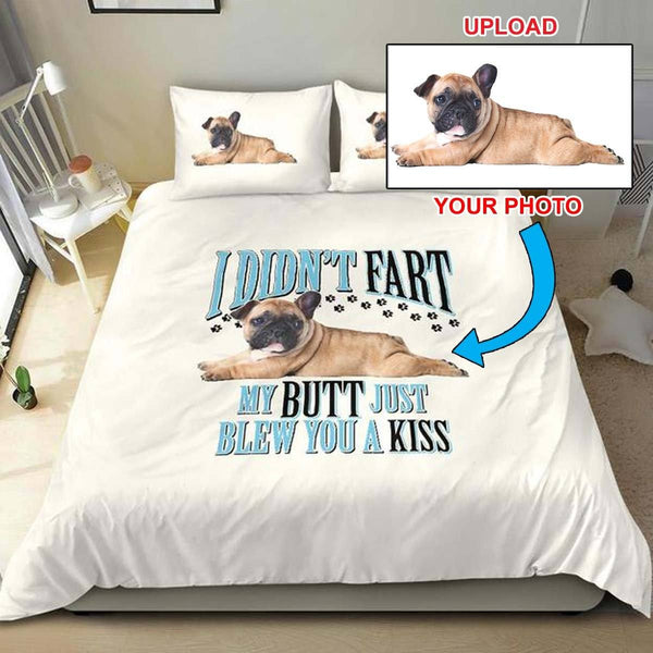 Have Your Own Dogs Photo Printed On This Stunning Bed Set - 4 Terriers Only