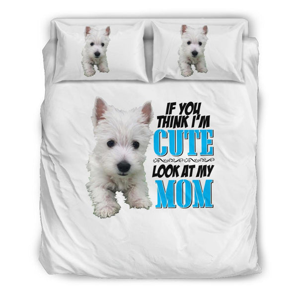 Have Your Own Dogs Photo Printed On This Stunning Bed Set - 4 Terriers Only