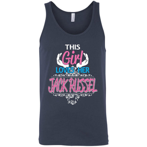 Jack Russel Bella + Canvas Unisex Tank - 4 Terriers Only