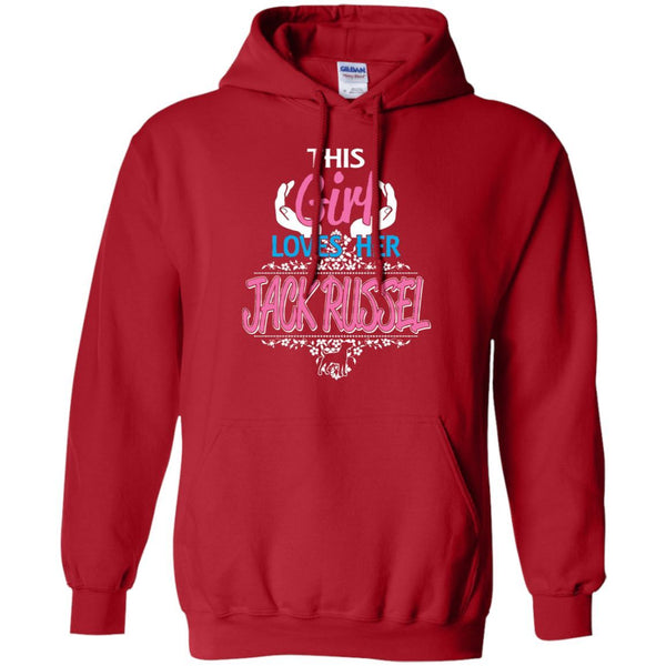 Jack Russel Pullover Hoodie 8 oz. - 4 Terriers Only