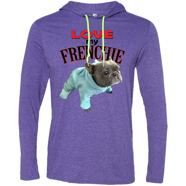 Love My Frenchie, T-Shirt Hoodie - 4 Terriers Only