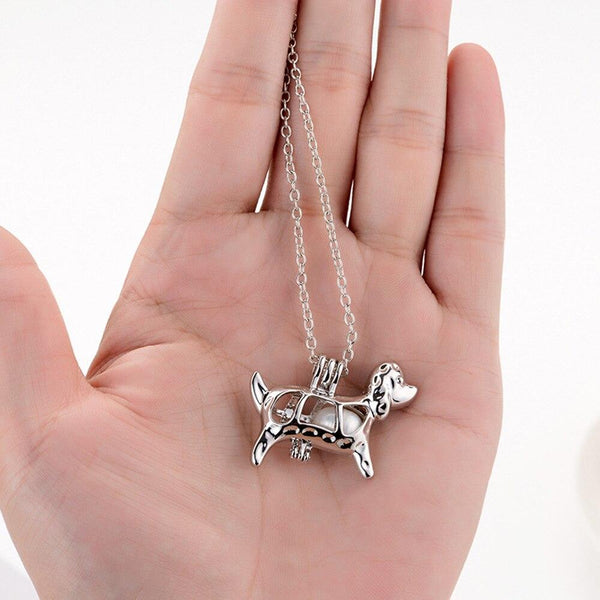 Luminous Glow In The Dark Dog Pendant Necklace's - 4 Terriers Only