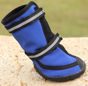 New For 2019 Four season Waterproof all Weather Pet Shoes With Reflective Straps - 4 Terriers Only