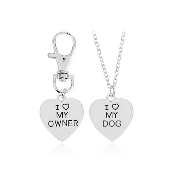 New! I Love My Owner/Dog Necklace's - 4 Terriers Only