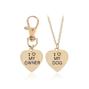 New! I Love My Owner/Dog Necklace's - 4 Terriers Only