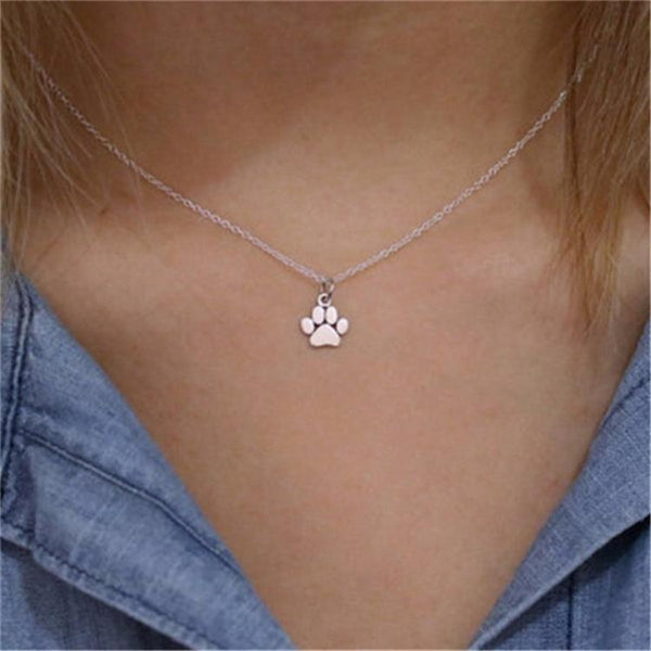 New Pet Paw Pendant Necklace - 4 Terriers Only