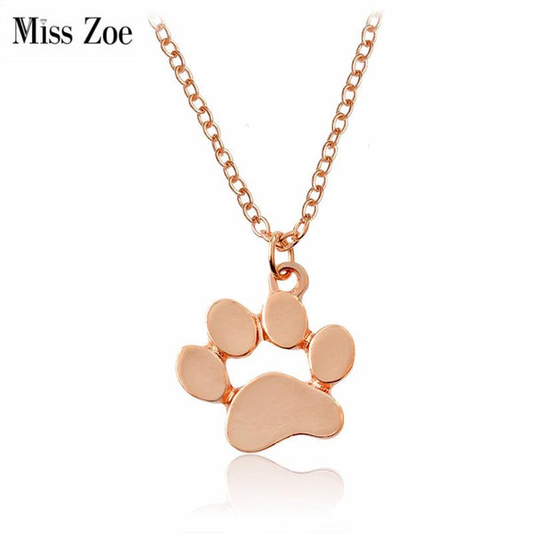 New Pet Paw Pendant Necklace - 4 Terriers Only