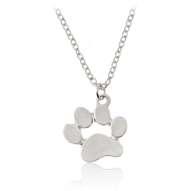 New Pet Paw Pendant Necklace - 4 Terriers Only