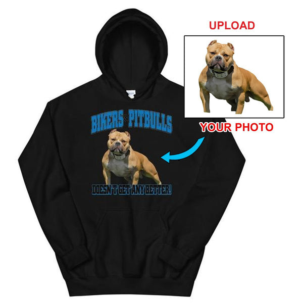 Now Have Your Hoodie Printed With Your Own Dog Featured On It! - 4 Terriers Only