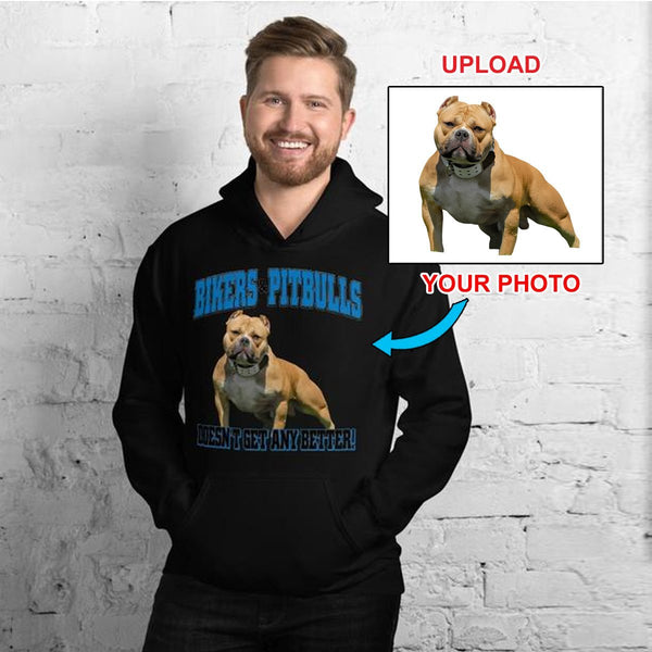 Now Have Your Hoodie Printed With Your Own Dog Featured On It! - 4 Terriers Only