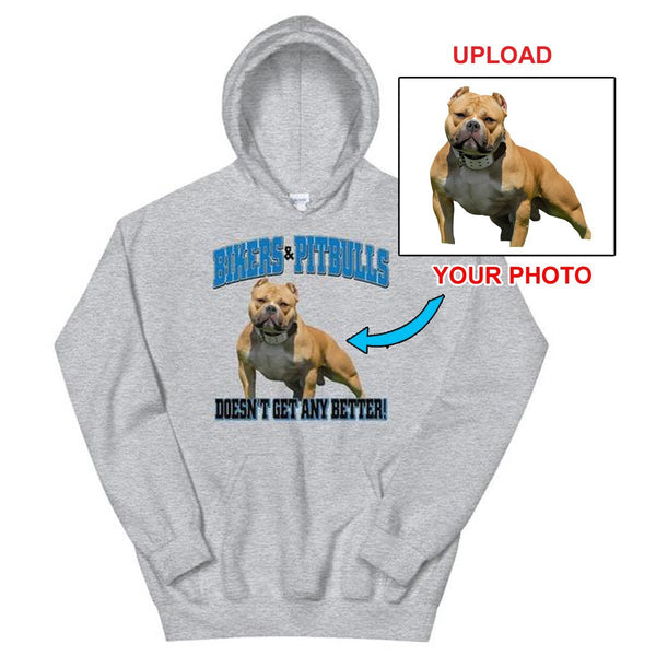 Now Have Your Hoodie Printed With Your Own Dog Featured On It! - 4 Terriers Only