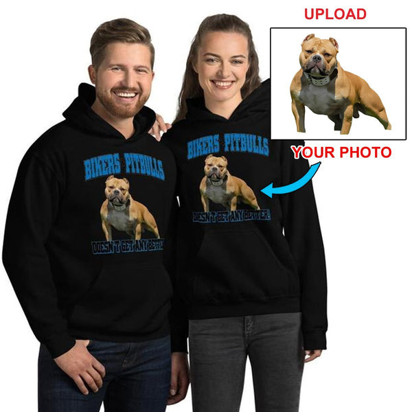 Now Have Your Hoodie Printed With Your Own Dog Featured On It! - 4 Terriers Only