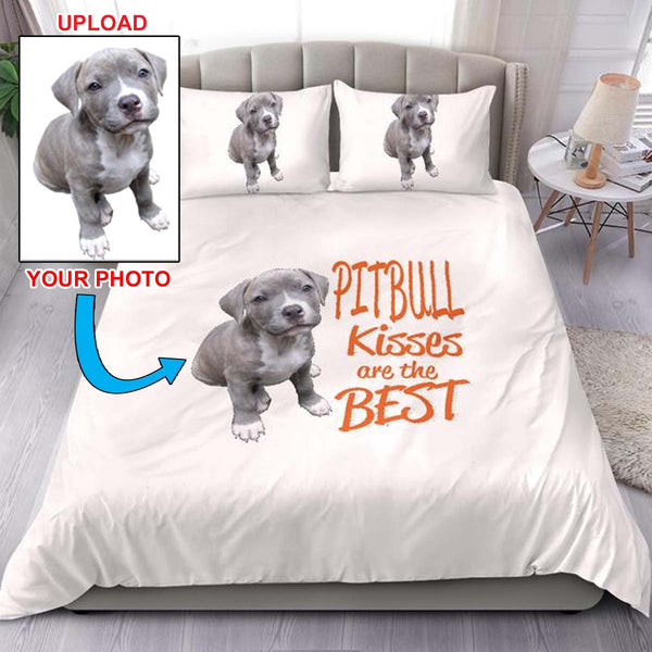 Now Have Your Own Dogs Photo Printed On This Stunning Bed Set - 4 Terriers Only