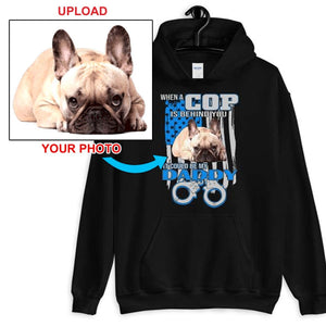 NOW You Can Custom Print Your Hoodie - With Your Dogs Photo Printed On It! - 4 Terriers Only