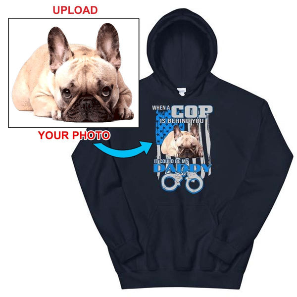 NOW You Can Custom Print Your Hoodie - With Your Dogs Photo Printed On It! - 4 Terriers Only