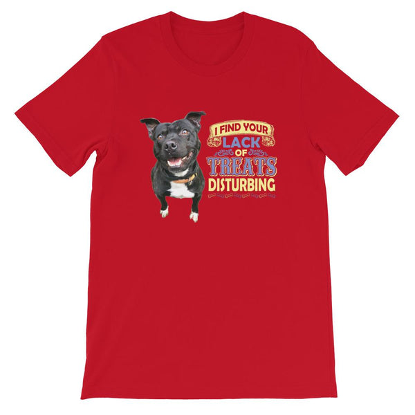 Short-Sleeve Unisex T-Shirt - Featuring Your Own Dog! - 4 Terriers Only