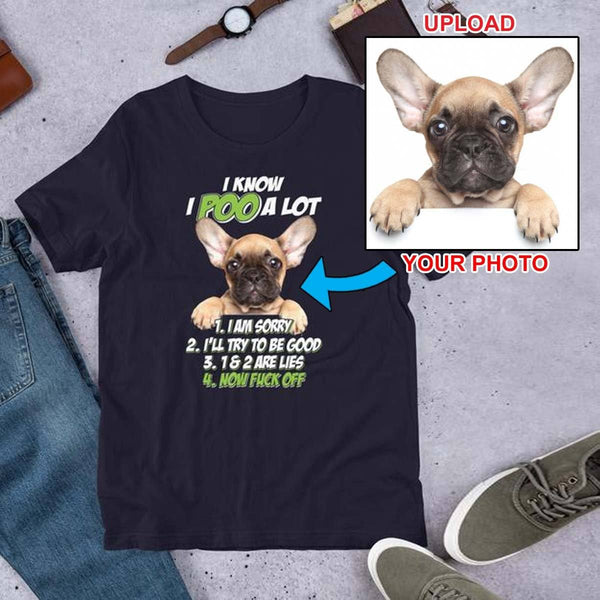 Short-Sleeve Unisex T-Shirt - Featuring Your Own Dog! - 4 Terriers Only