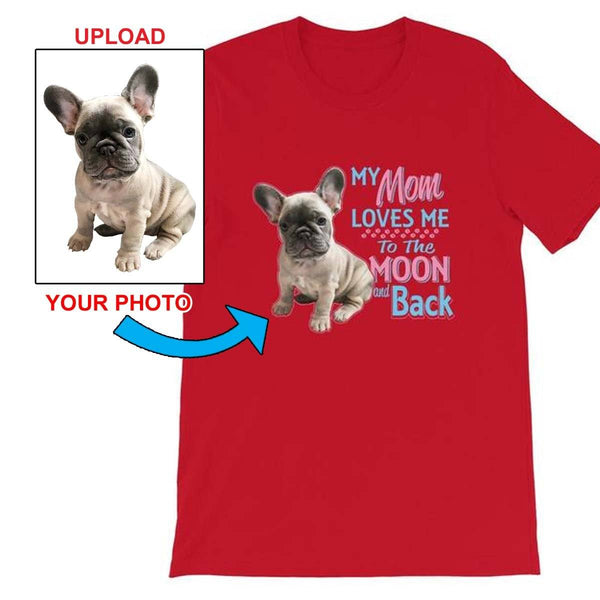 Short-Sleeve Unisex T-Shirt - With Your Own Dogs Photo Printed On It! - 4 Terriers Only