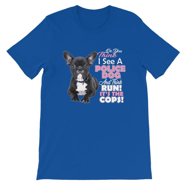 Short-Sleeve Unisex T-Shirt - With Your Own Dogs Photo Printed On It! - 4 Terriers Only