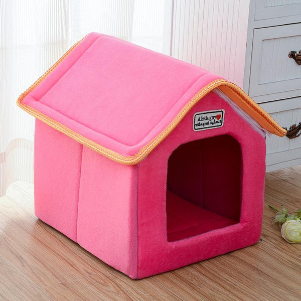 Soft Foldable Pet House For Small and Medium Sized Terriers - 4 Terriers Only