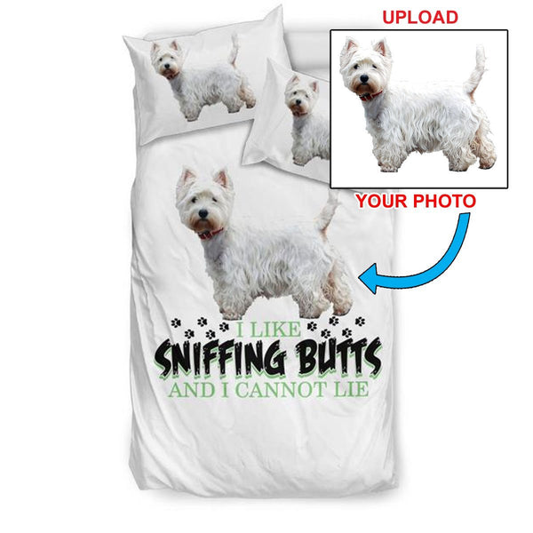 Stunning Bedding Sets- With Your Dogs Photo On It! - 4 Terriers Only