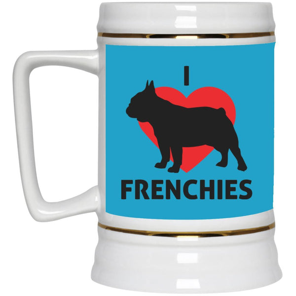 These custom designed 22oz Beer Steins are a Must Have For Every Frenchie Lover! - 4 Terriers Only