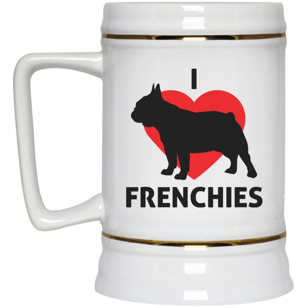 These custom designed 22oz Beer Steins are a Must Have For Every Frenchie Lover! - 4 Terriers Only