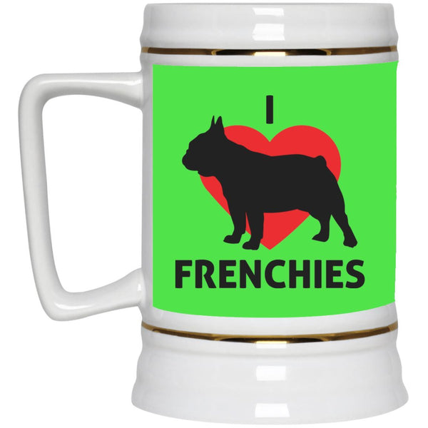 These custom designed 22oz Beer Steins are a Must Have For Every Frenchie Lover! - 4 Terriers Only